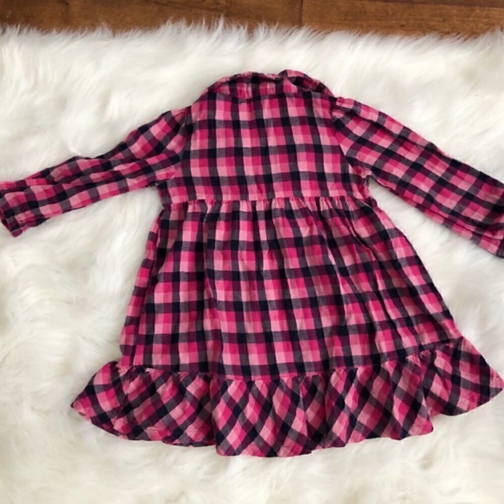 CUTE Plaid Little Dress Size 3T - Picture 2 of 5